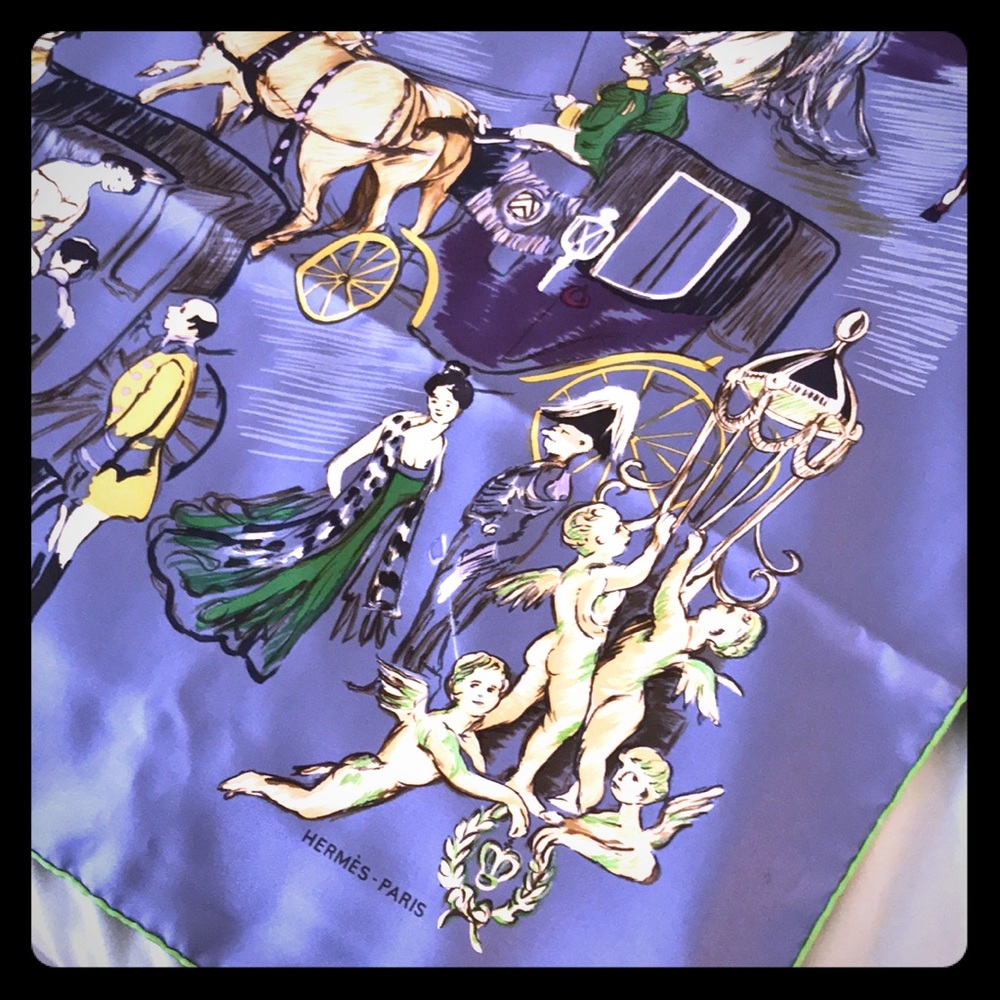 Hermès gently worn scarf. Smoke free home.